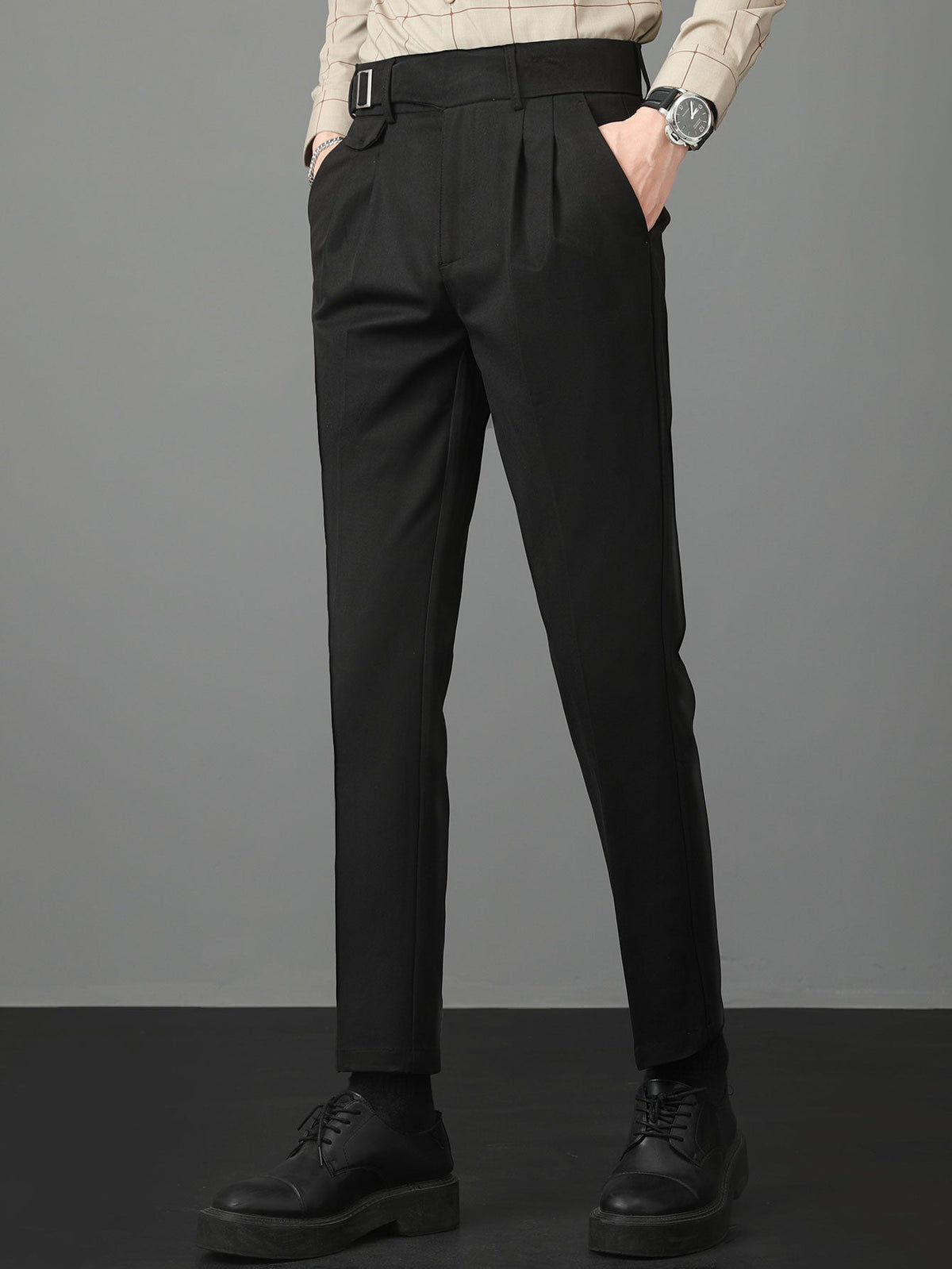 Karel | Slim fit pantalon licht