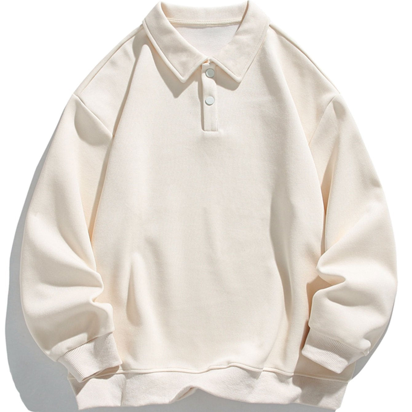 Kees | Basic polosweater met relaxte pasvorm