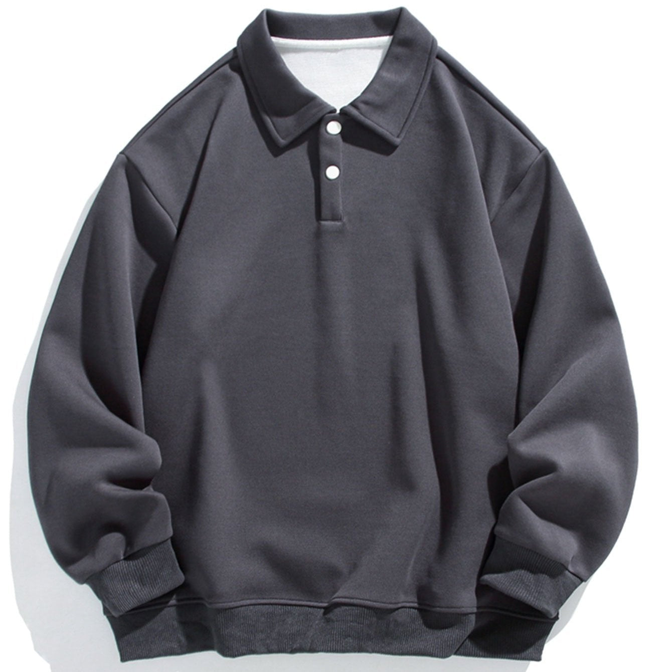 Kees | Basic polosweater met relaxte pasvorm