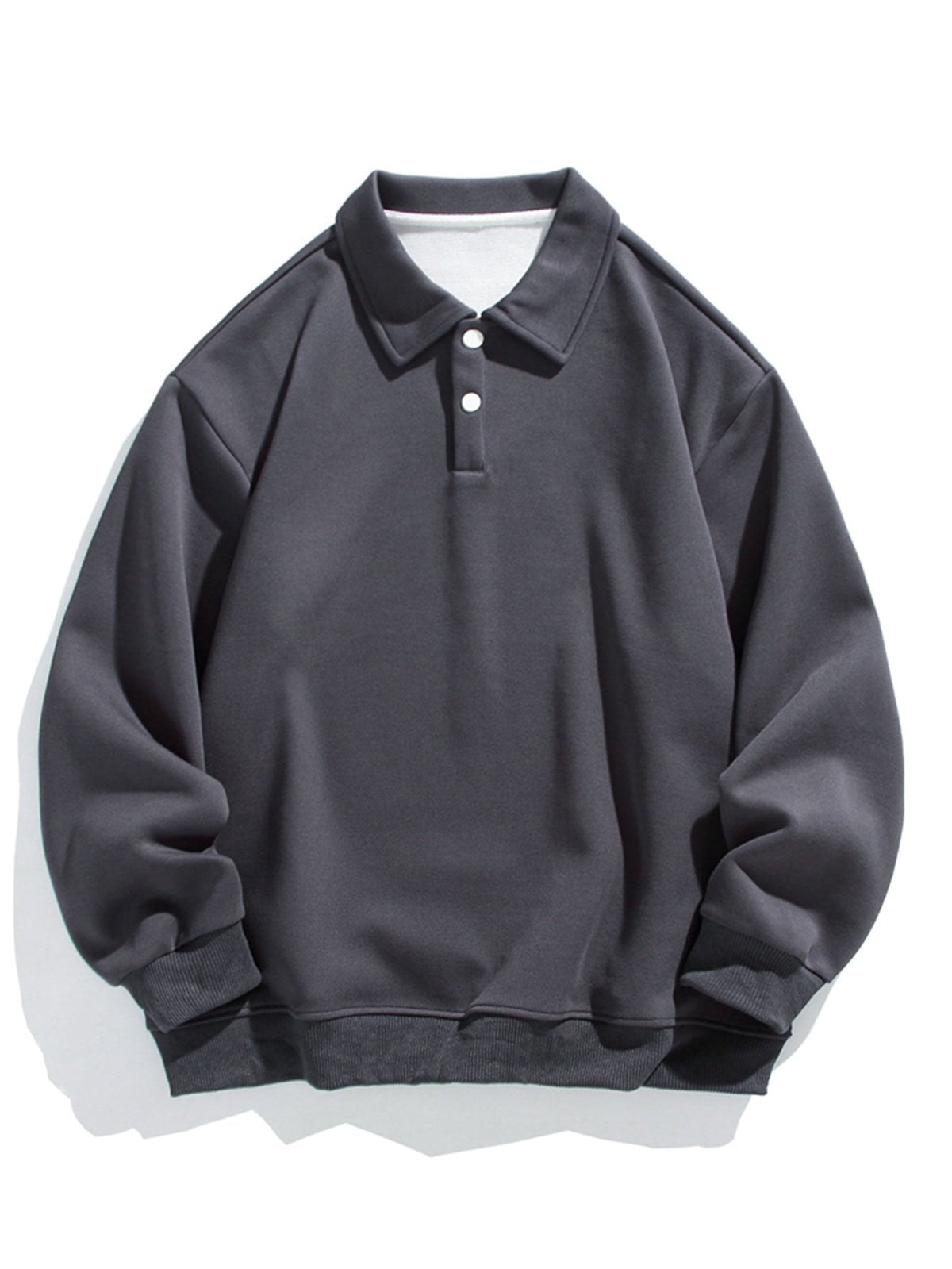 Kees | Basic polosweater met relaxte pasvorm