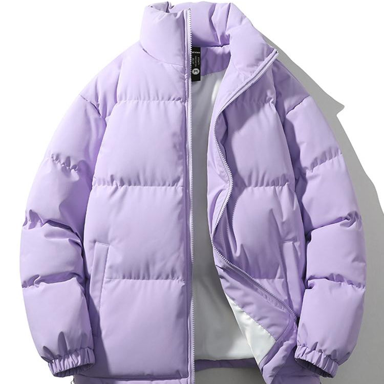 Kevin | Puffer jas met coltrechterkraag
