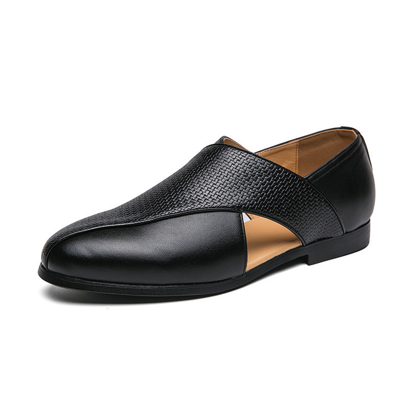 Klaasjan | Leren loafers met vintage look