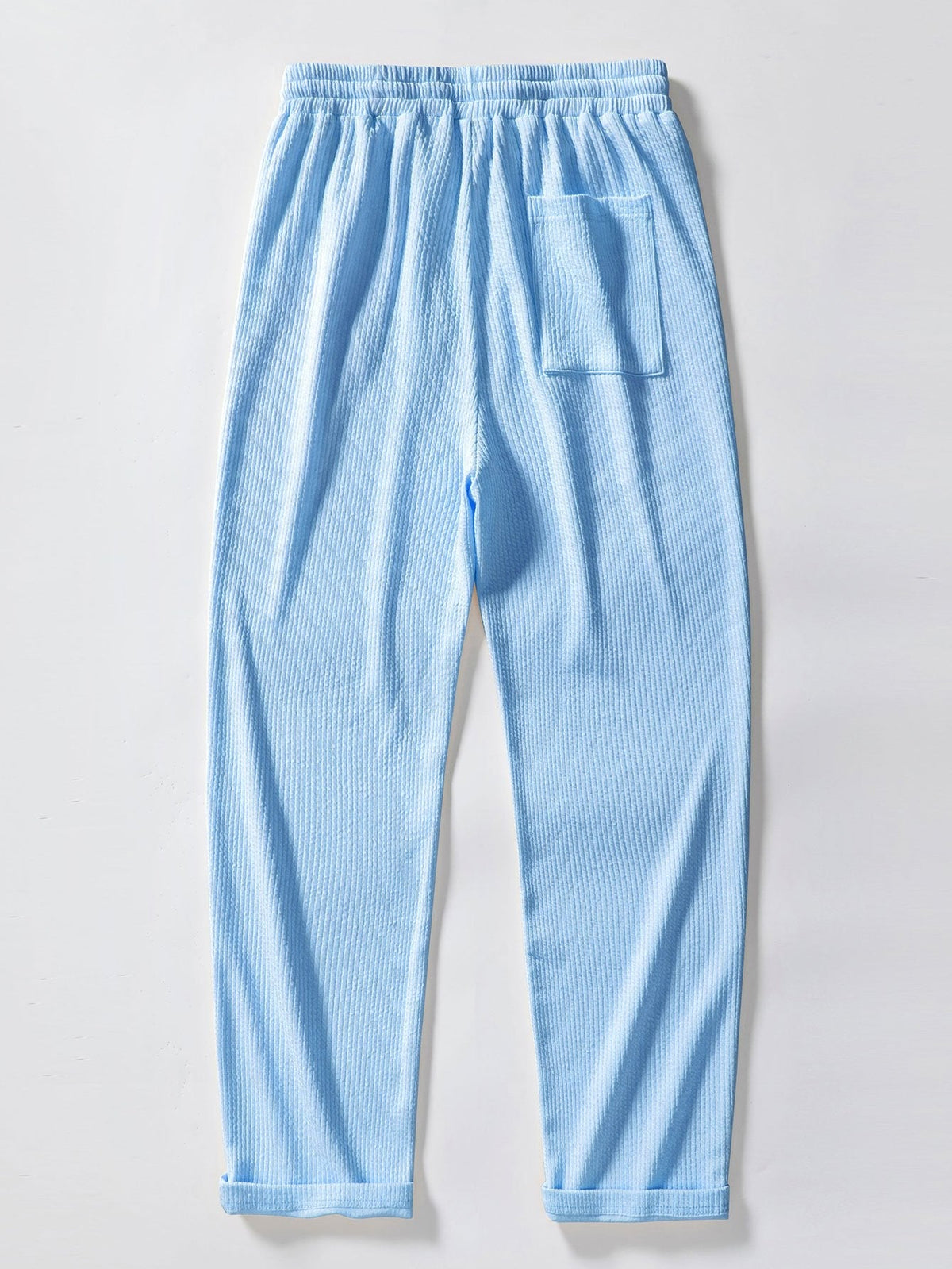 Koen | Geribbelde broek straight leg