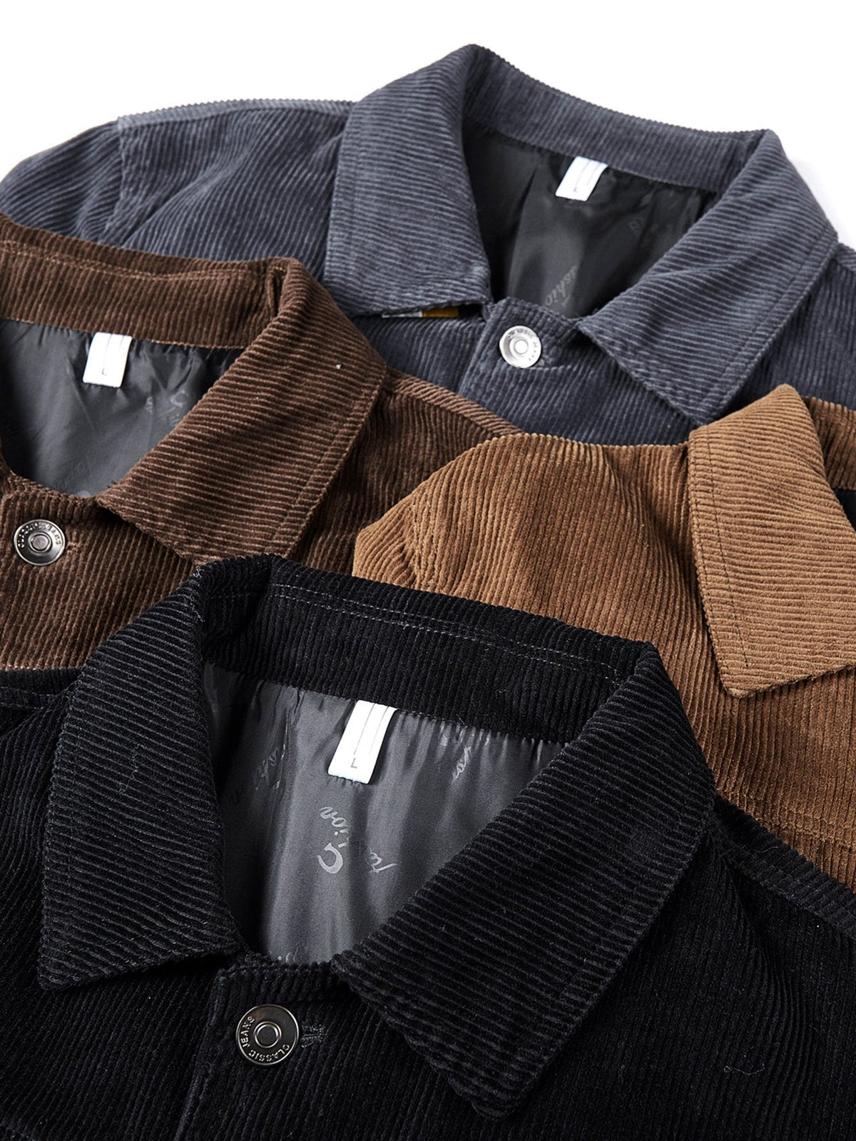 Lars | Corduroy jack van 100% katoen