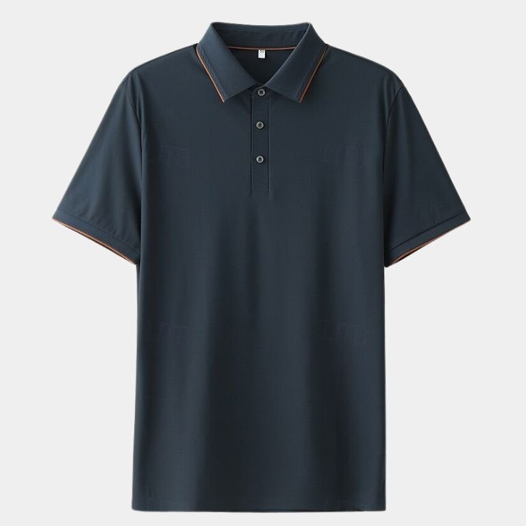 Leendert | Olijfgroene klassieke polo
