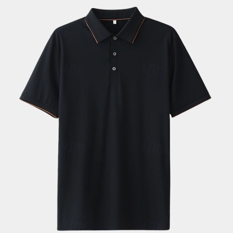 Leendert | Olijfgroene klassieke polo