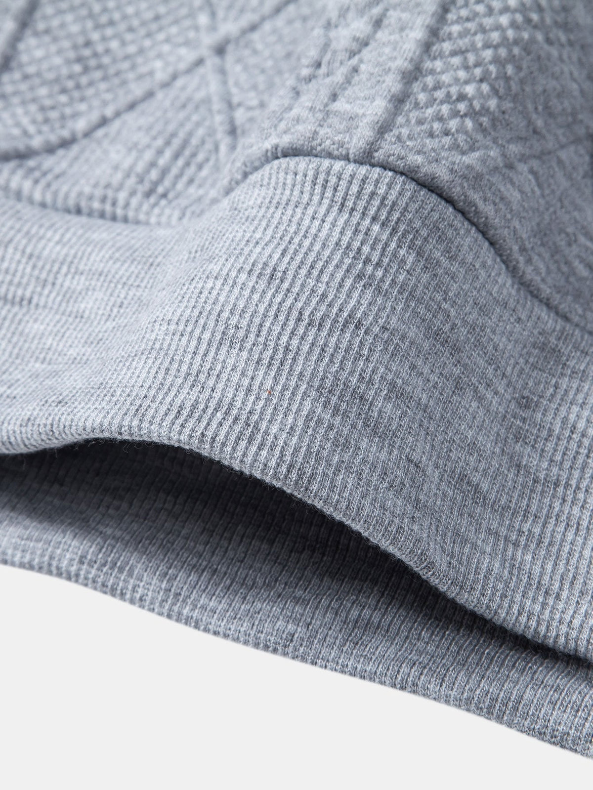 Lodewijk | Hoodie met geometrisch jacquarddessin en relaxte pasvorm