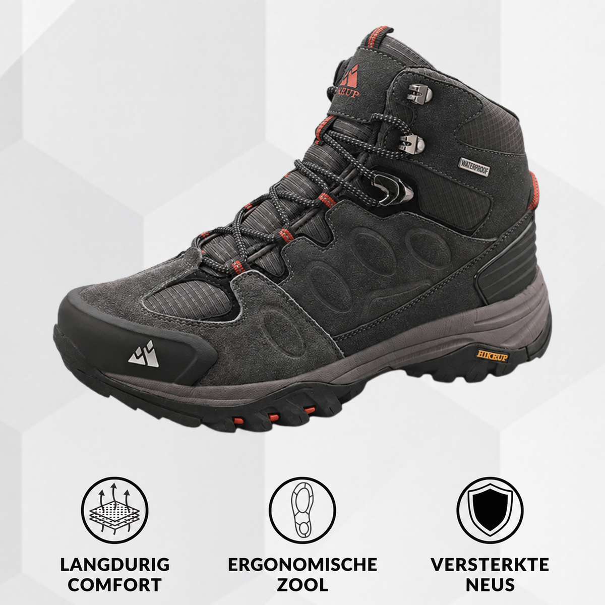 Lotte Trekkingschoenen | Versterkte neus en stevige grip op elk terrein