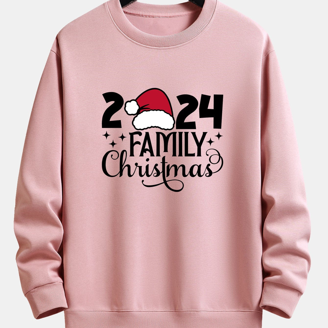 Matthijs | Familiesweater met kerstprint en relaxte pasvorm