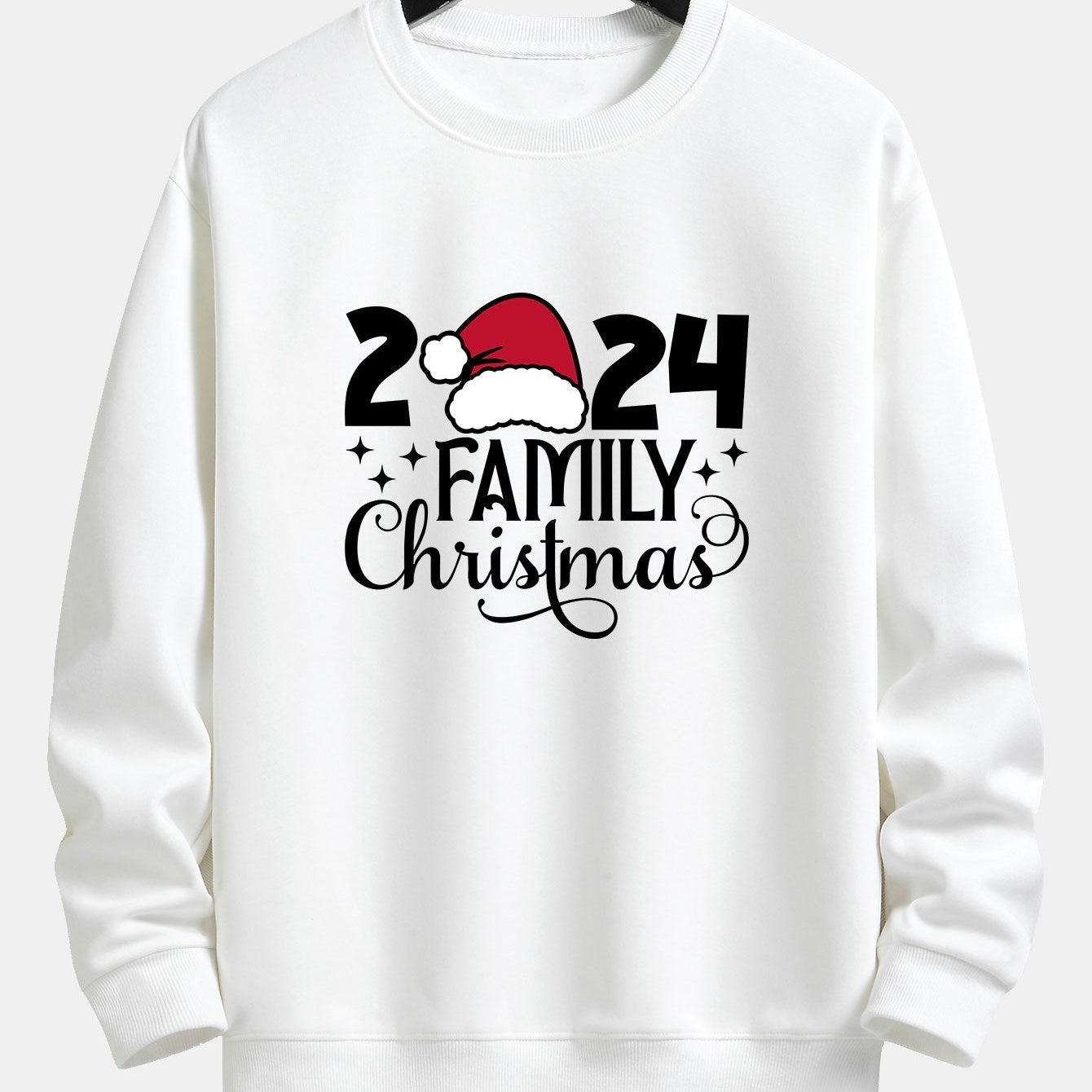 Matthijs | Familiesweater met kerstprint en relaxte pasvorm