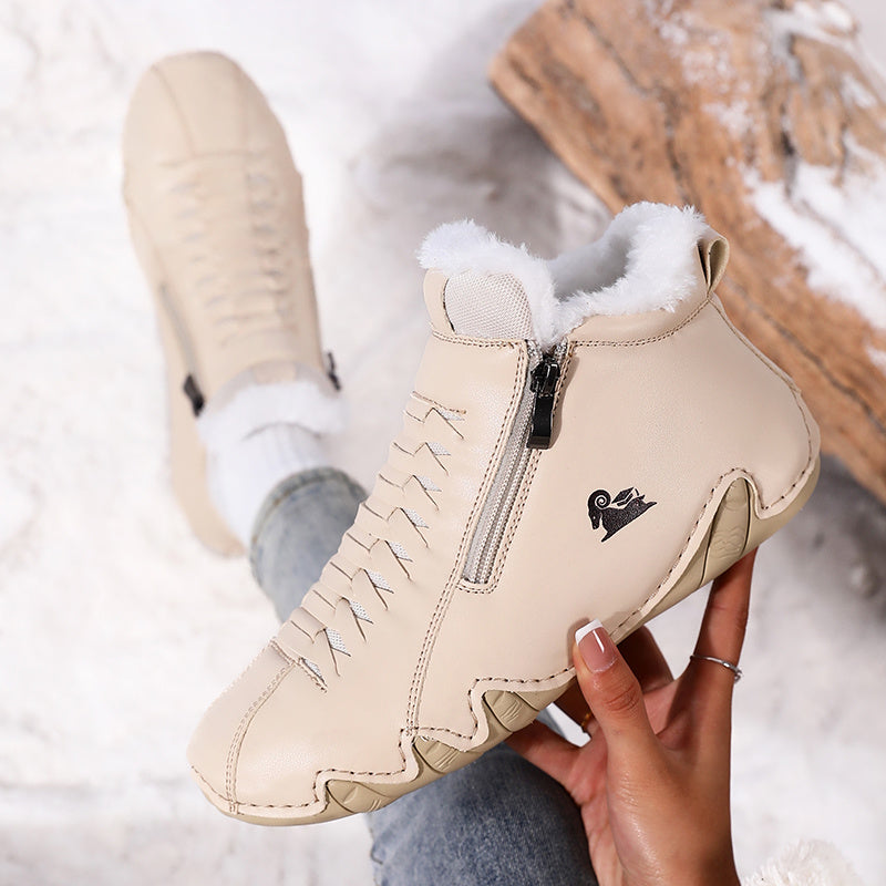 Merel | Lichte low-top wandelschoen met warme fleecevoering