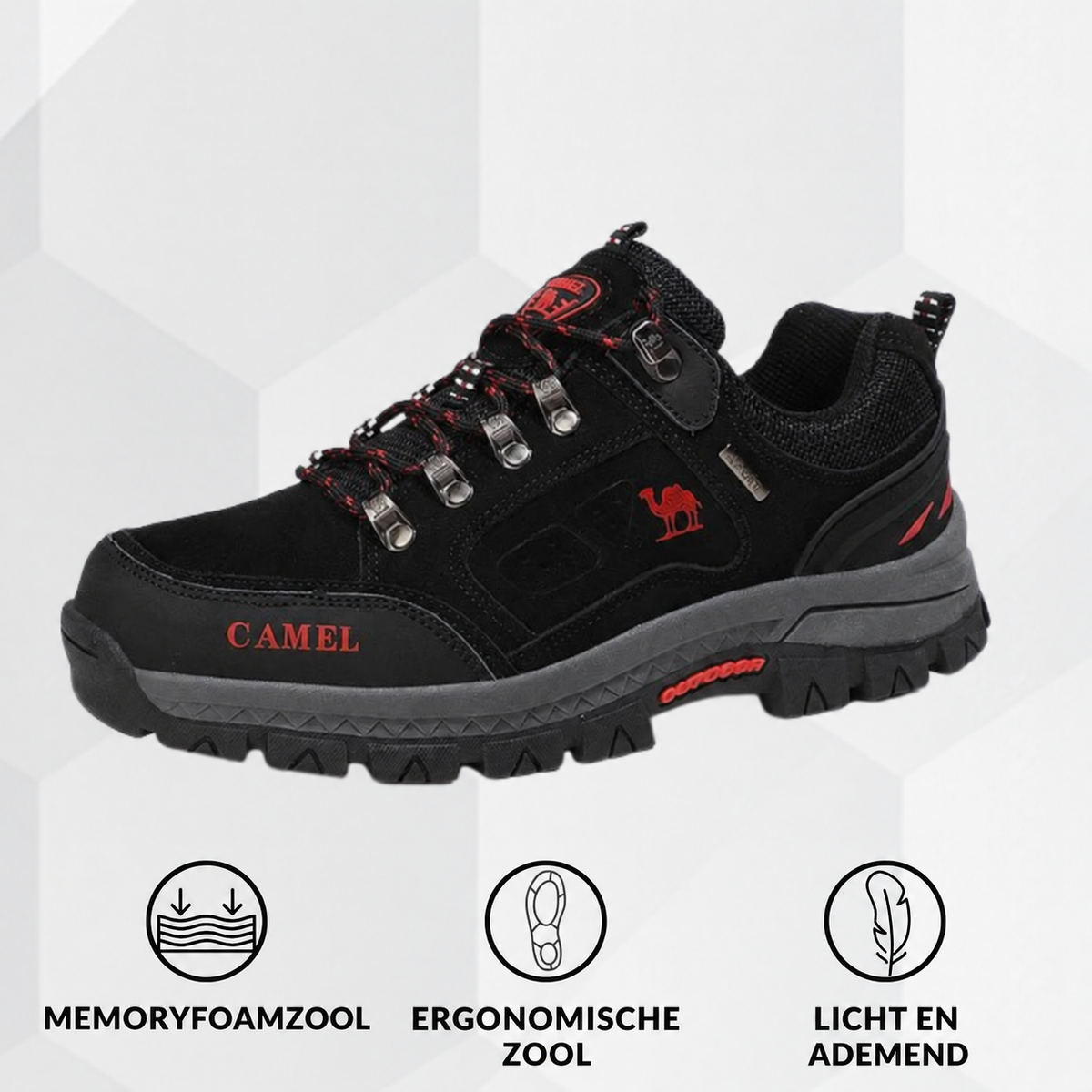 Mila Wandelschoenen | Lichtgewicht wandelschoenen met uitstekende grip