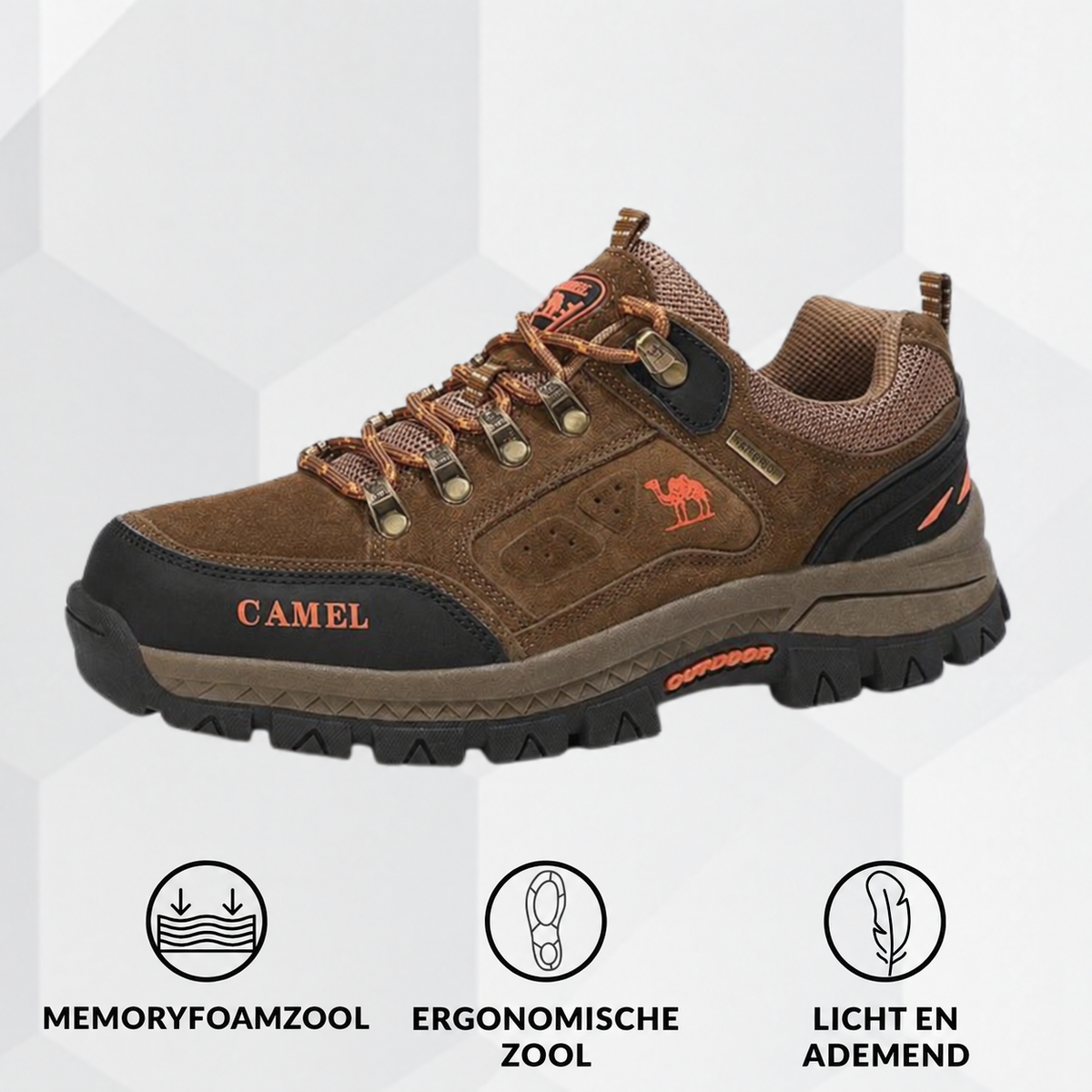 Mila Wandelschoenen | Lichtgewicht wandelschoenen met uitstekende grip