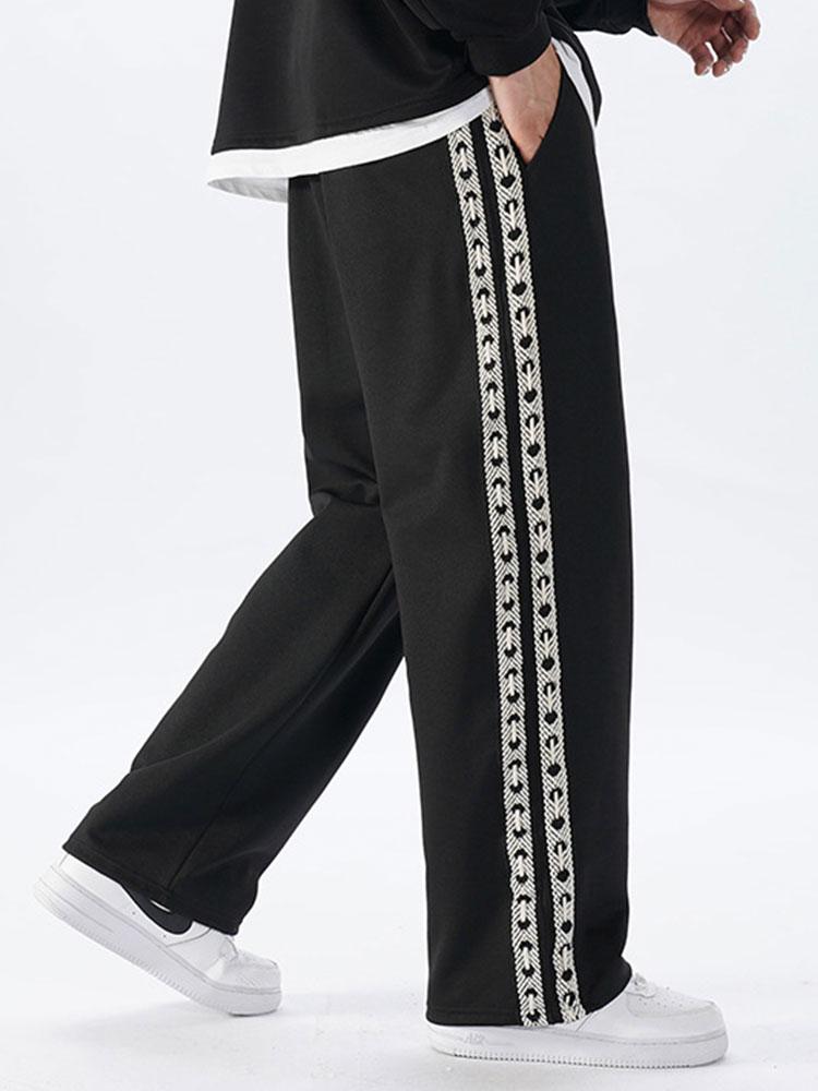Milan | Pantalon met zijpanelen relax fit
