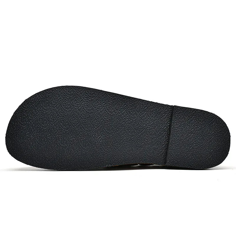 Minne | Leren loafers met gesp