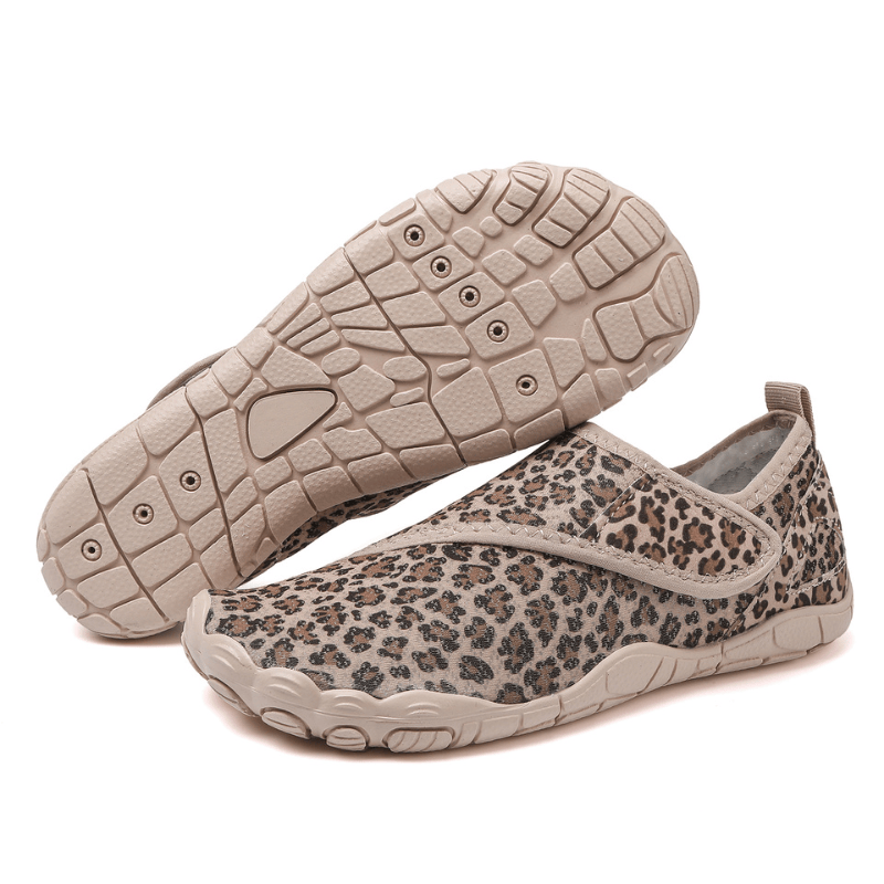 Naomi | Barefoot schoenen in luipaardprint