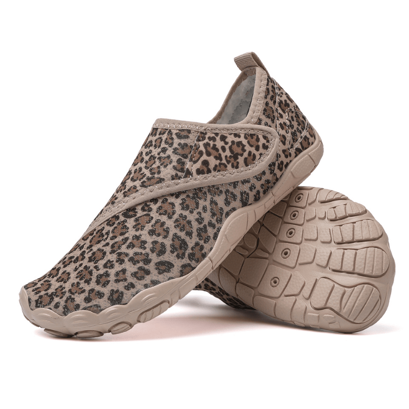 Naomi | Barefoot schoenen in luipaardprint