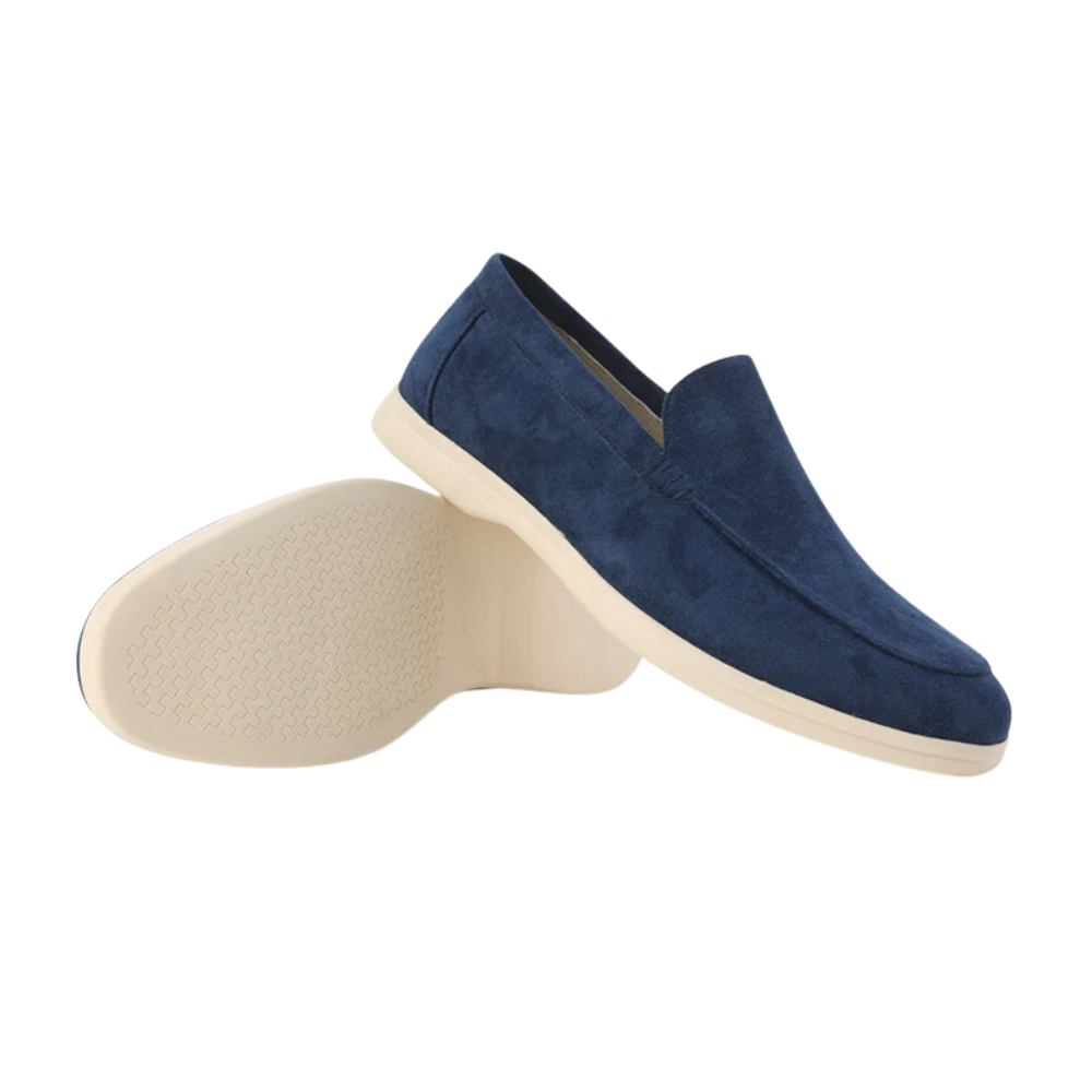 Nils | Zachte suède loafers