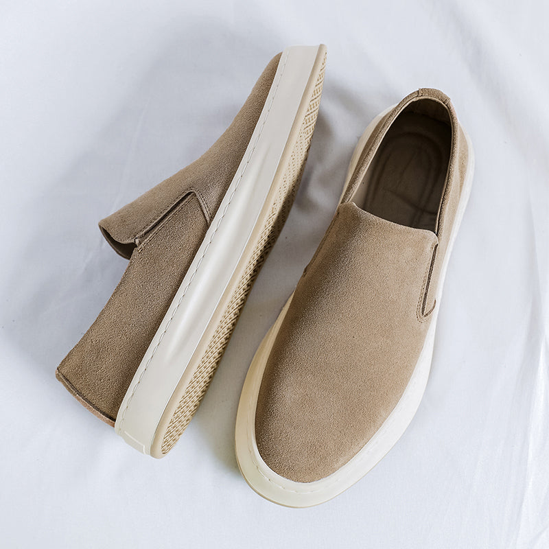 Oege | Comfortabele suède loafers