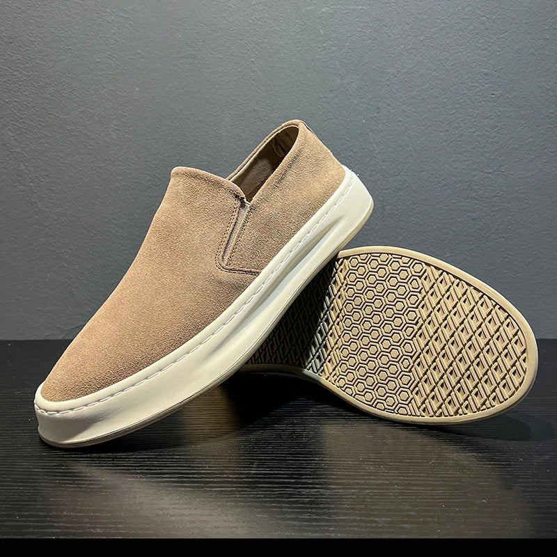 Oege | Comfortabele suède loafers