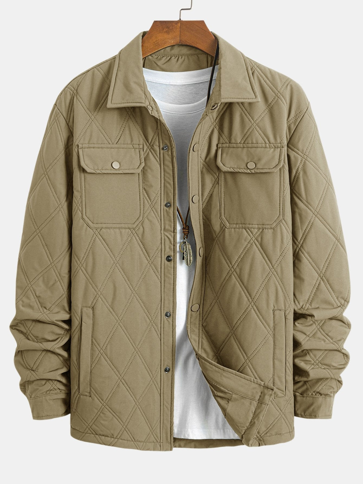 Pim | Winddicht corduroy baseball jack met knoopsluiting