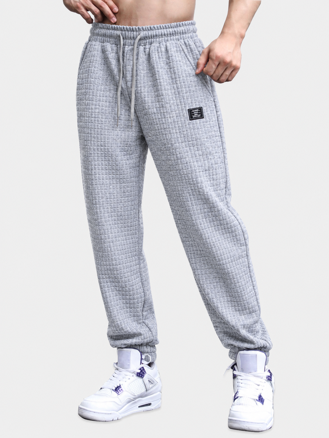 Quint | Waffle-Knit joggingbroek