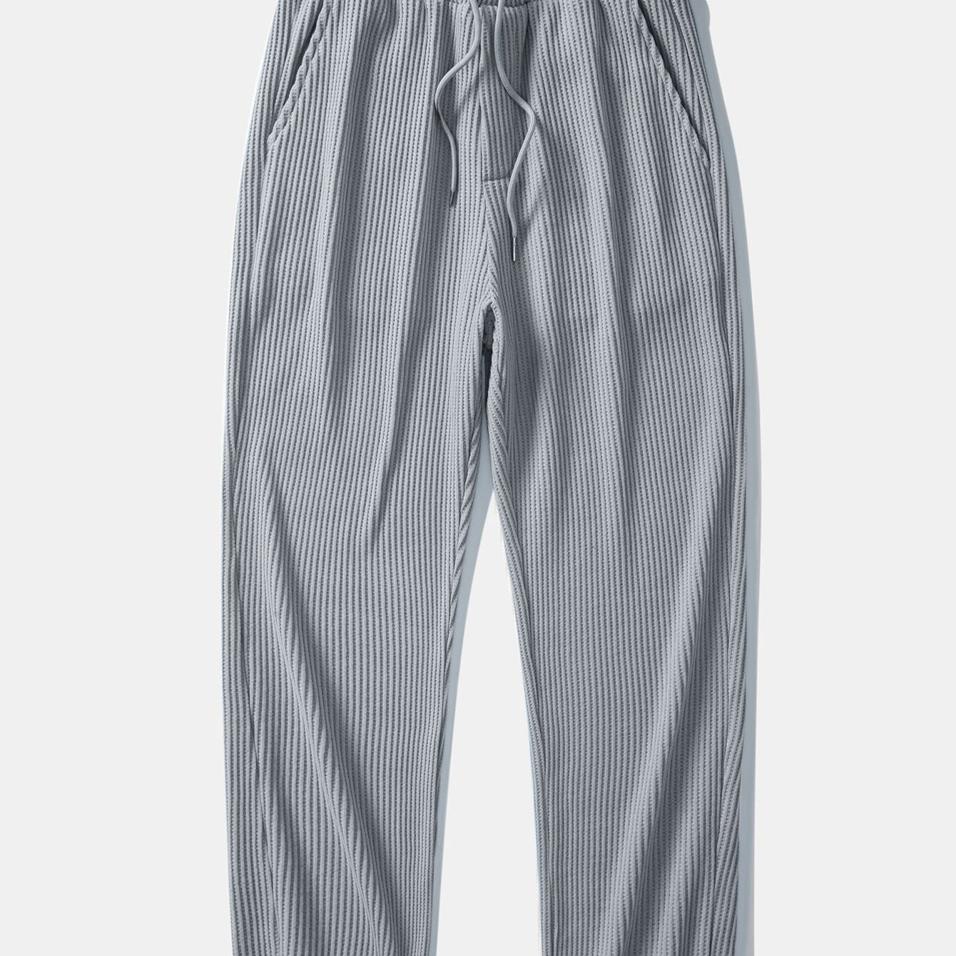 Quinten | Waffle broek met trekkoord