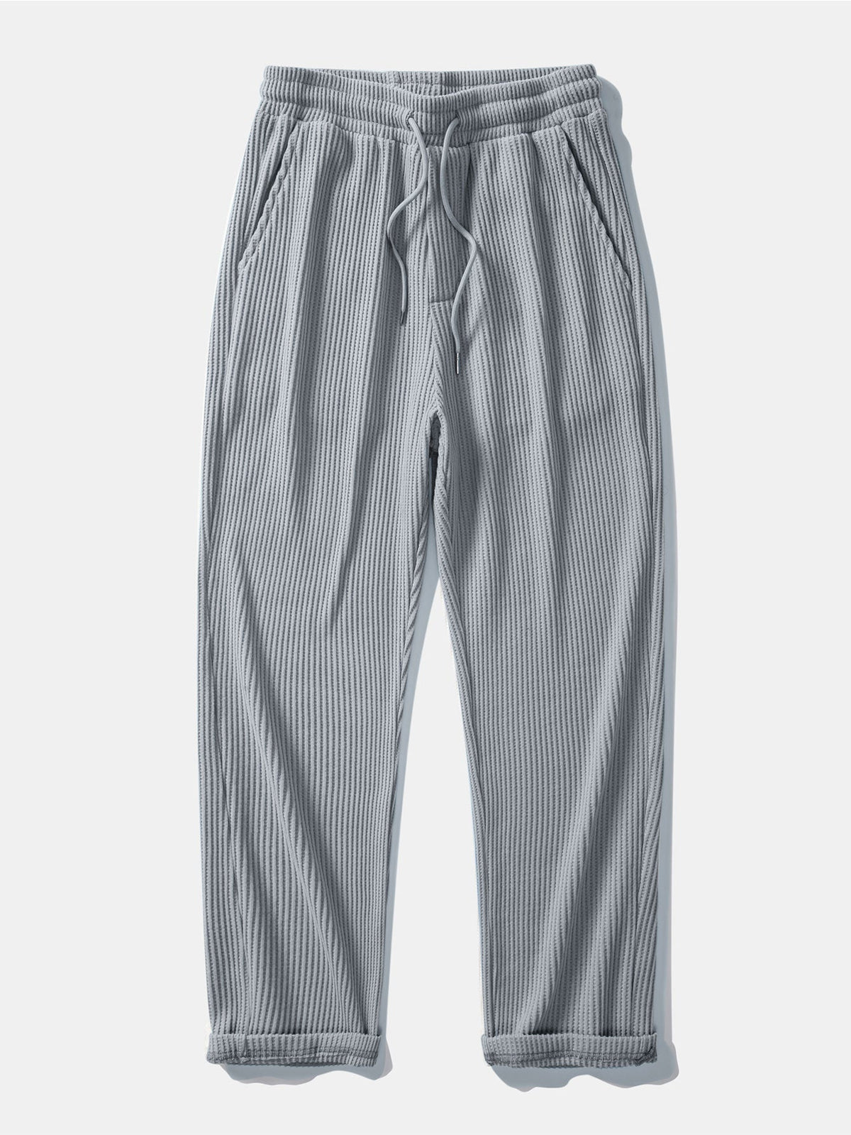 Quinten | Waffle broek met trekkoord