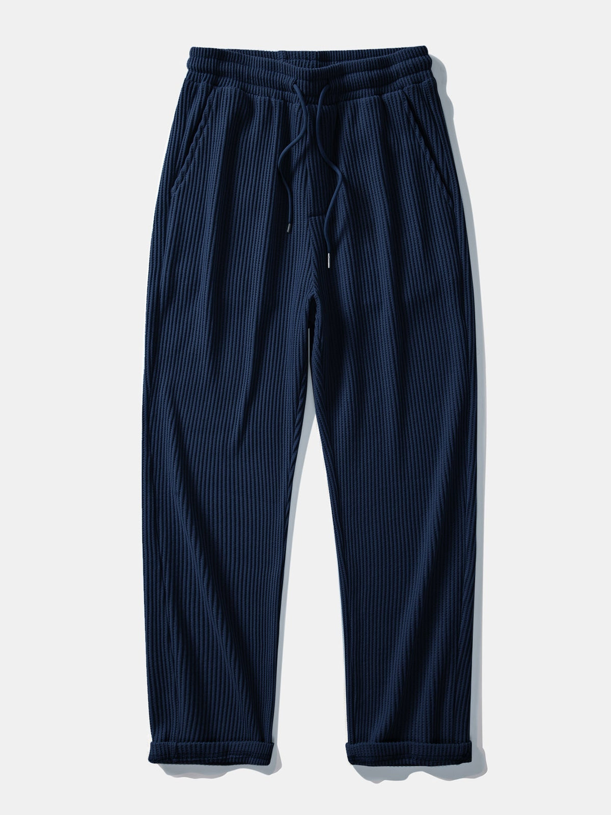 Quinten | Waffle broek met trekkoord