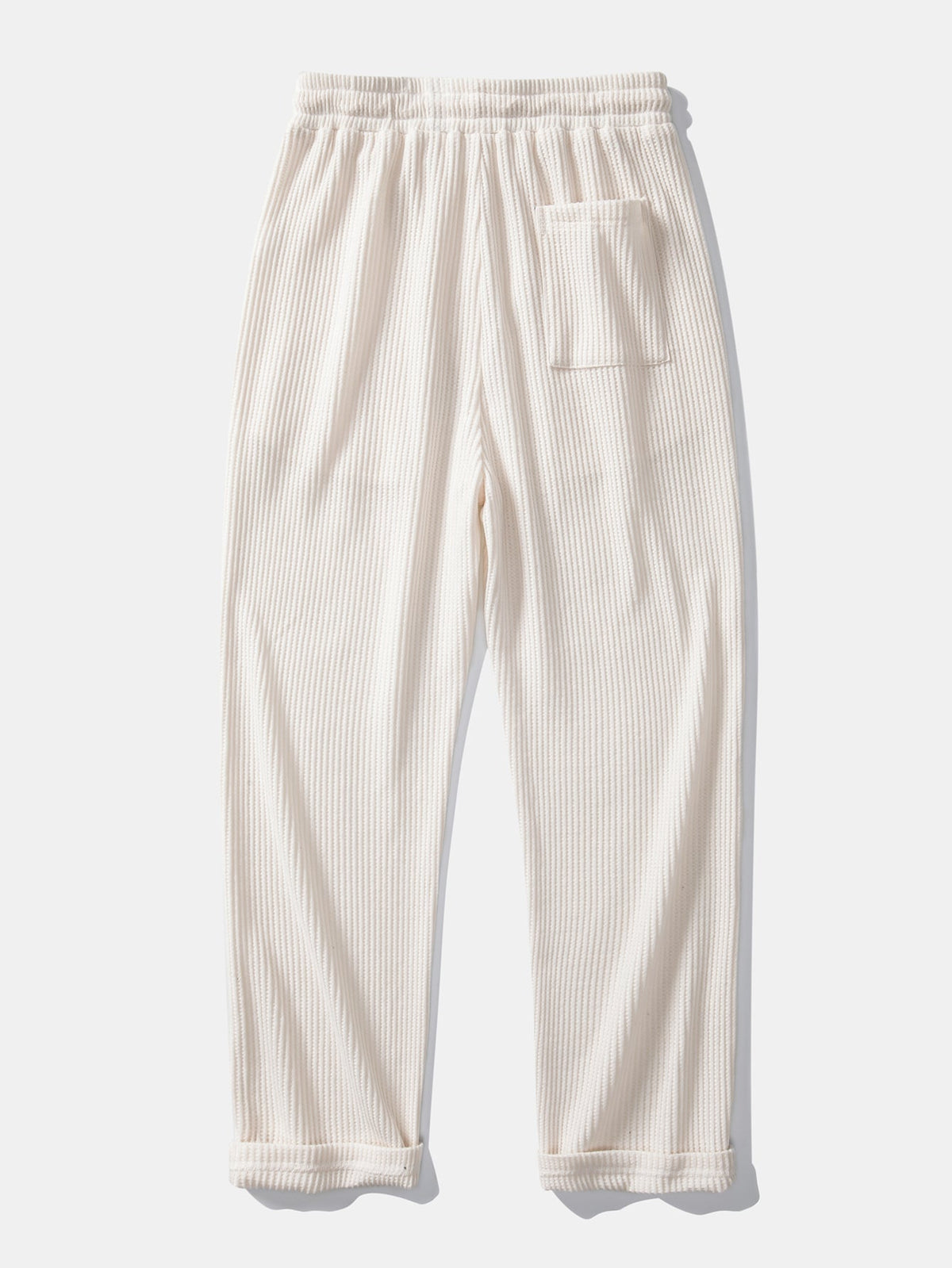 Quinten | Waffle broek met trekkoord