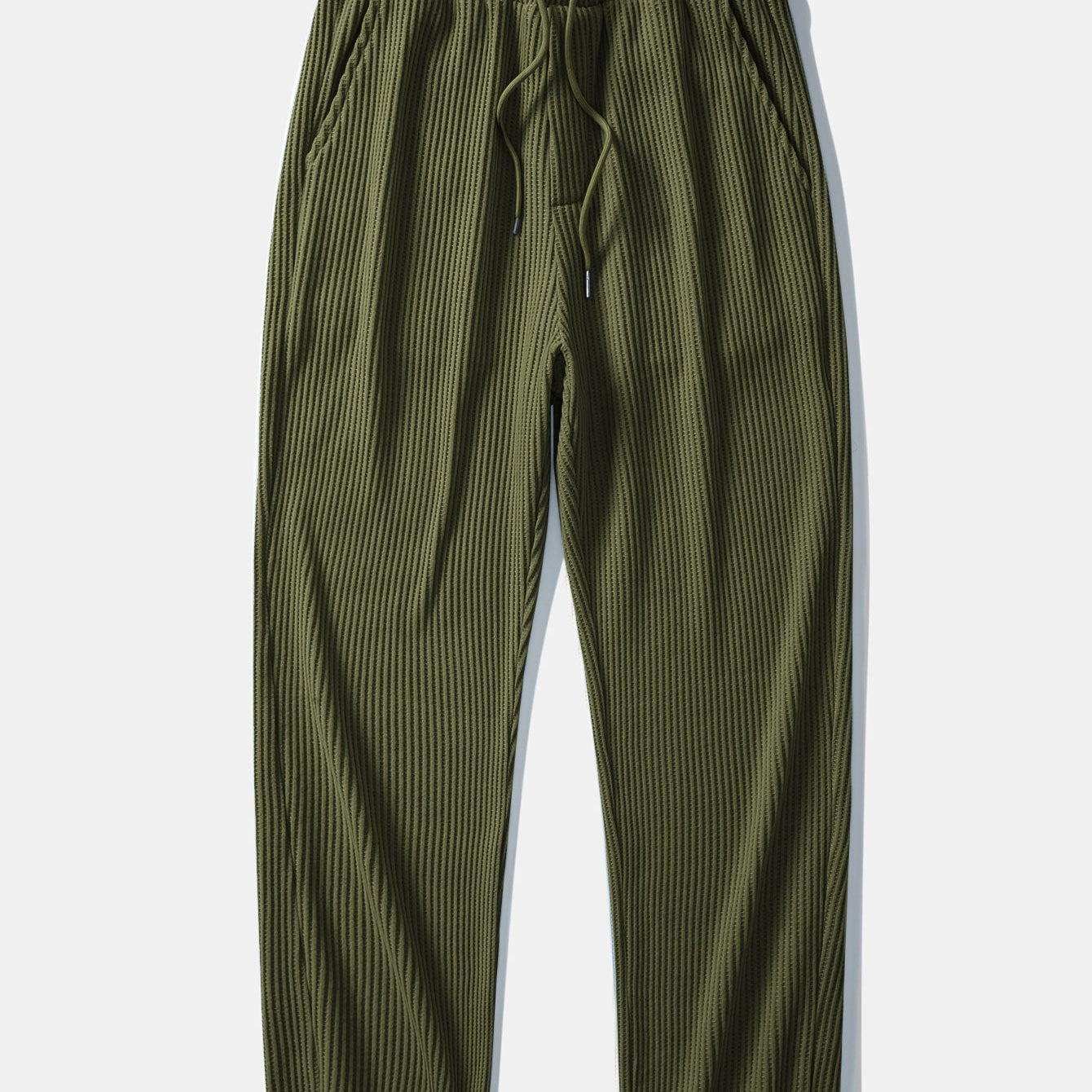Quinten | Waffle broek met trekkoord