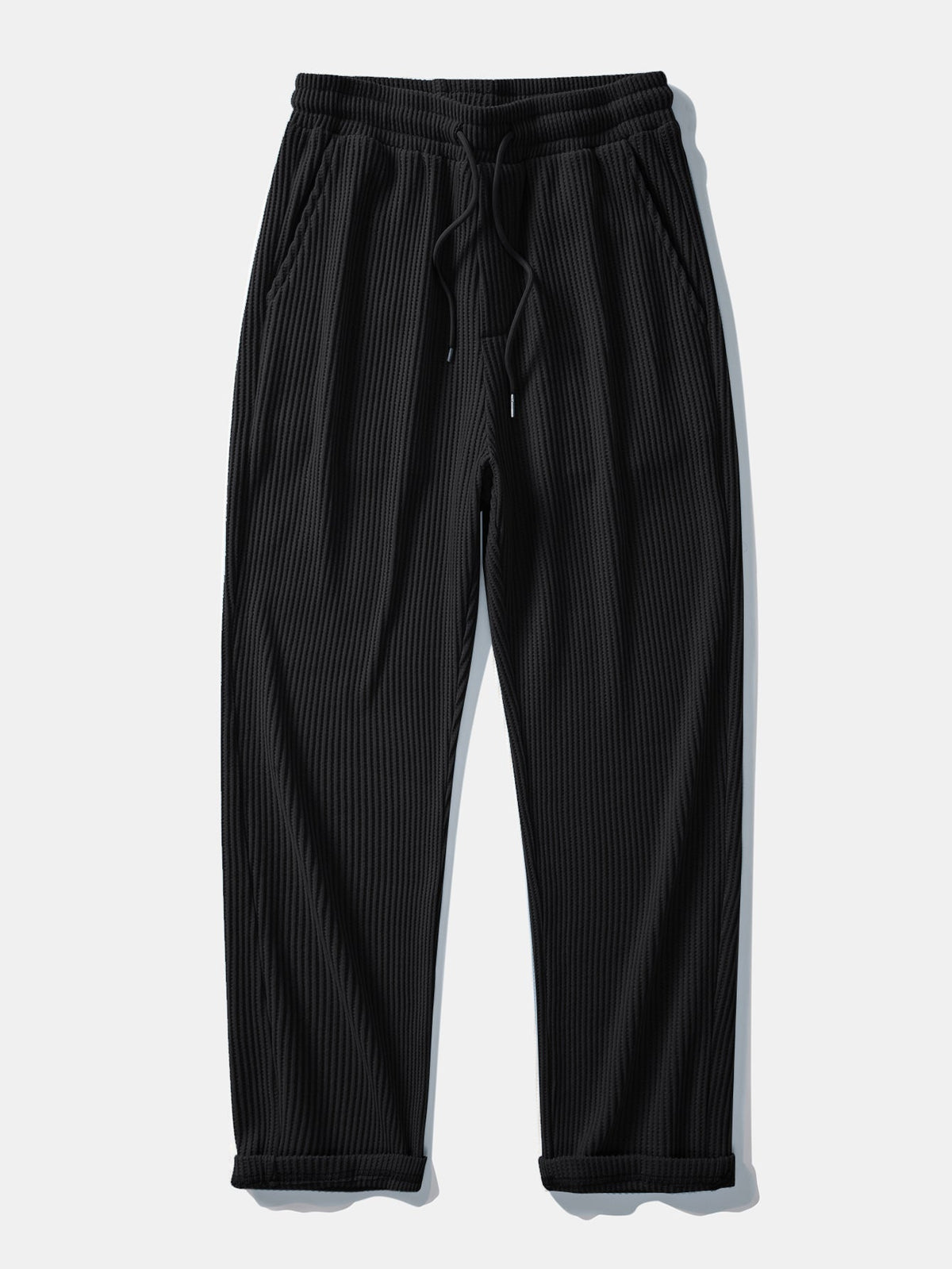 Quinten | Waffle broek met trekkoord