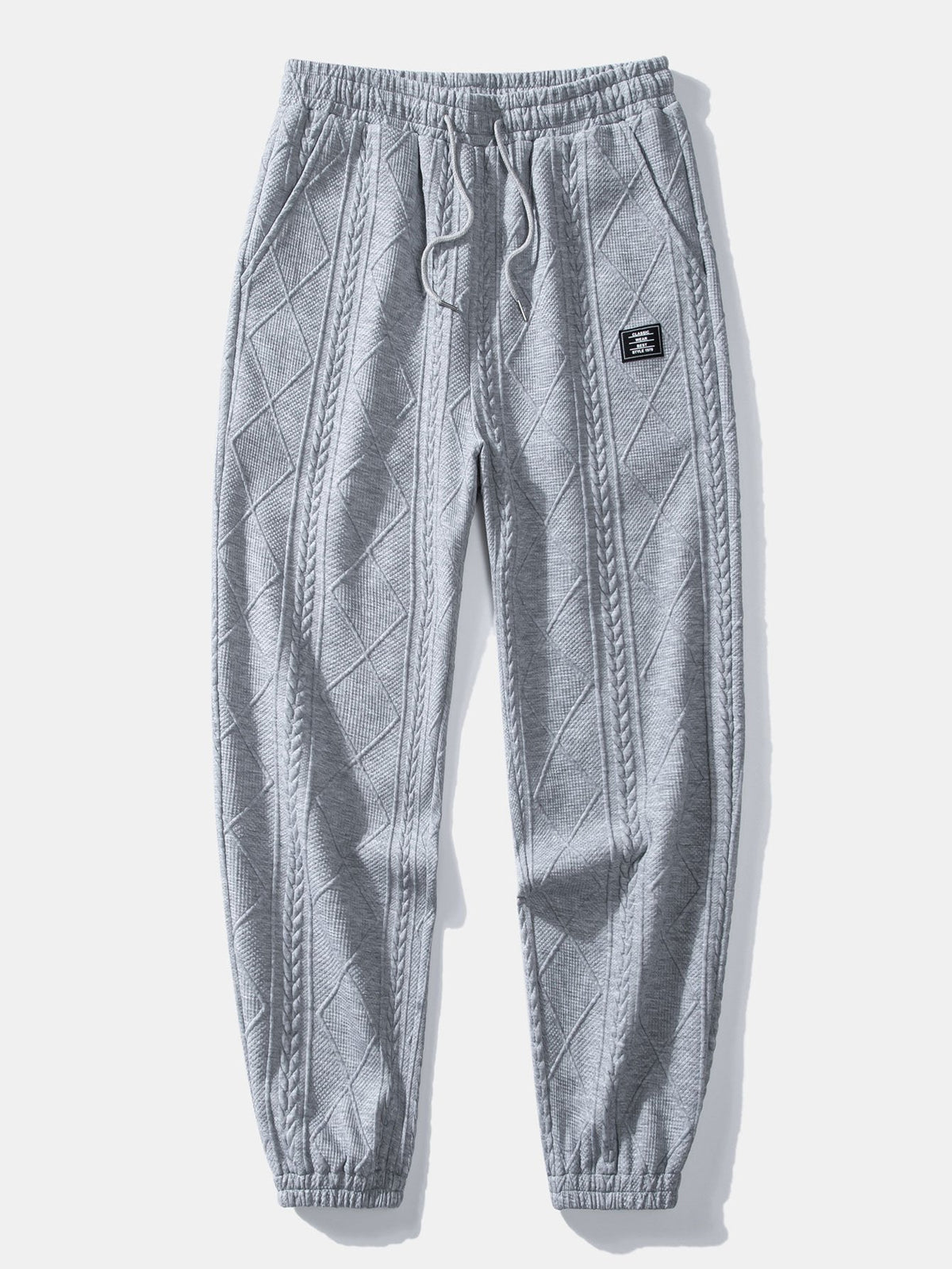 Raoul | Jacquard joggingbroek geometrisch