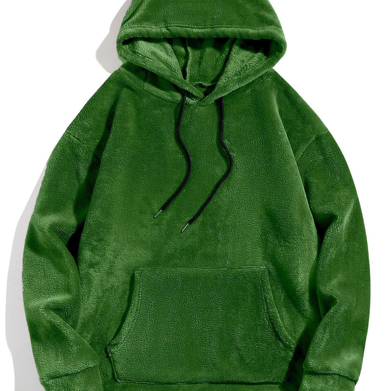 Reinier | Hoodie van teddyfleece met oortjes en relaxte pasvorm