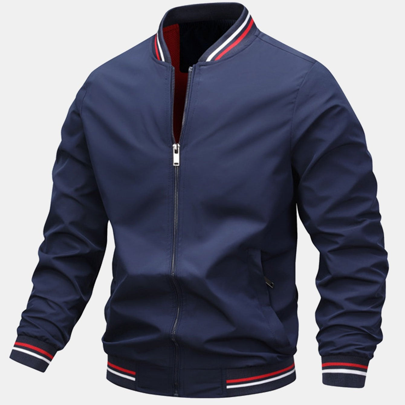 Reinout | Bomber jack met doorlopende rits