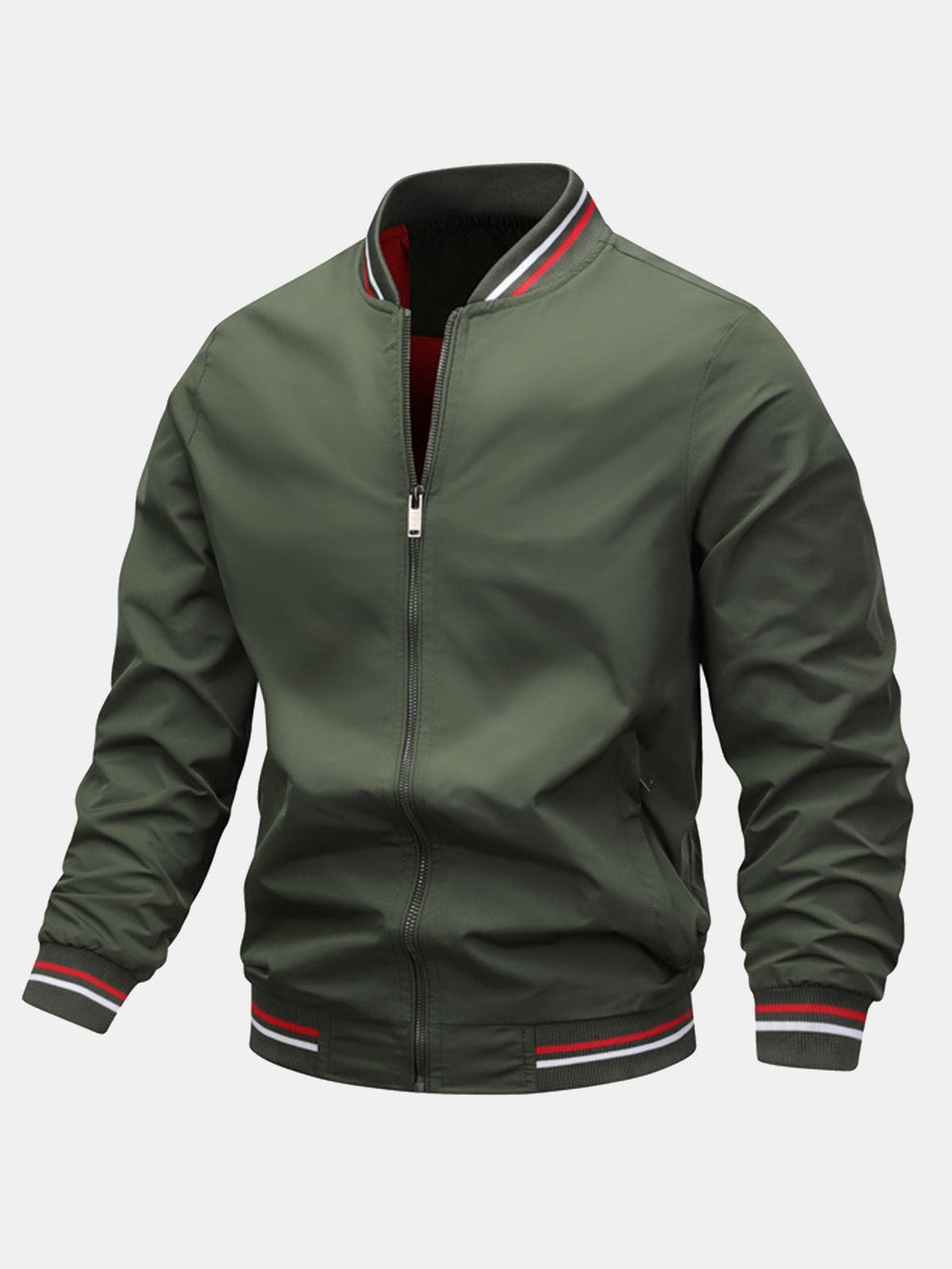 Reinout | Bomber jack met doorlopende rits
