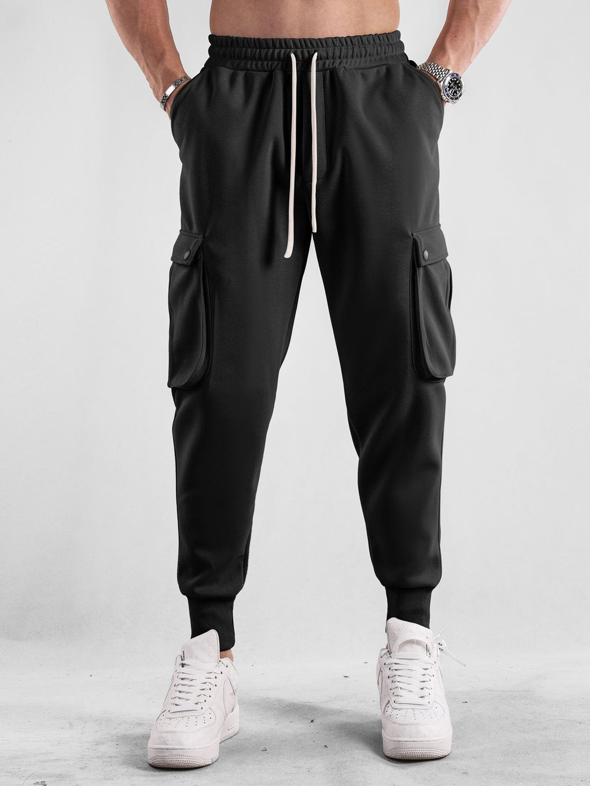 Robin | Cargo jogger met trekkoord