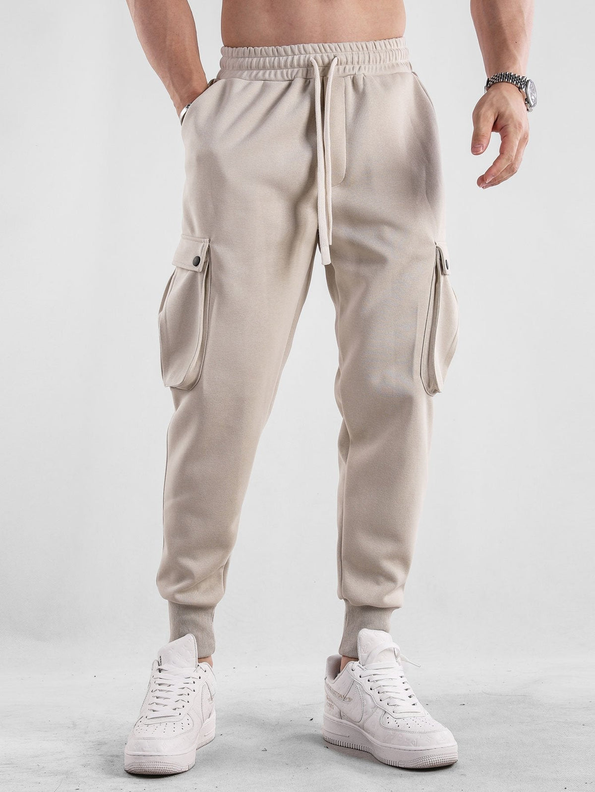 Robin | Cargo jogger met trekkoord