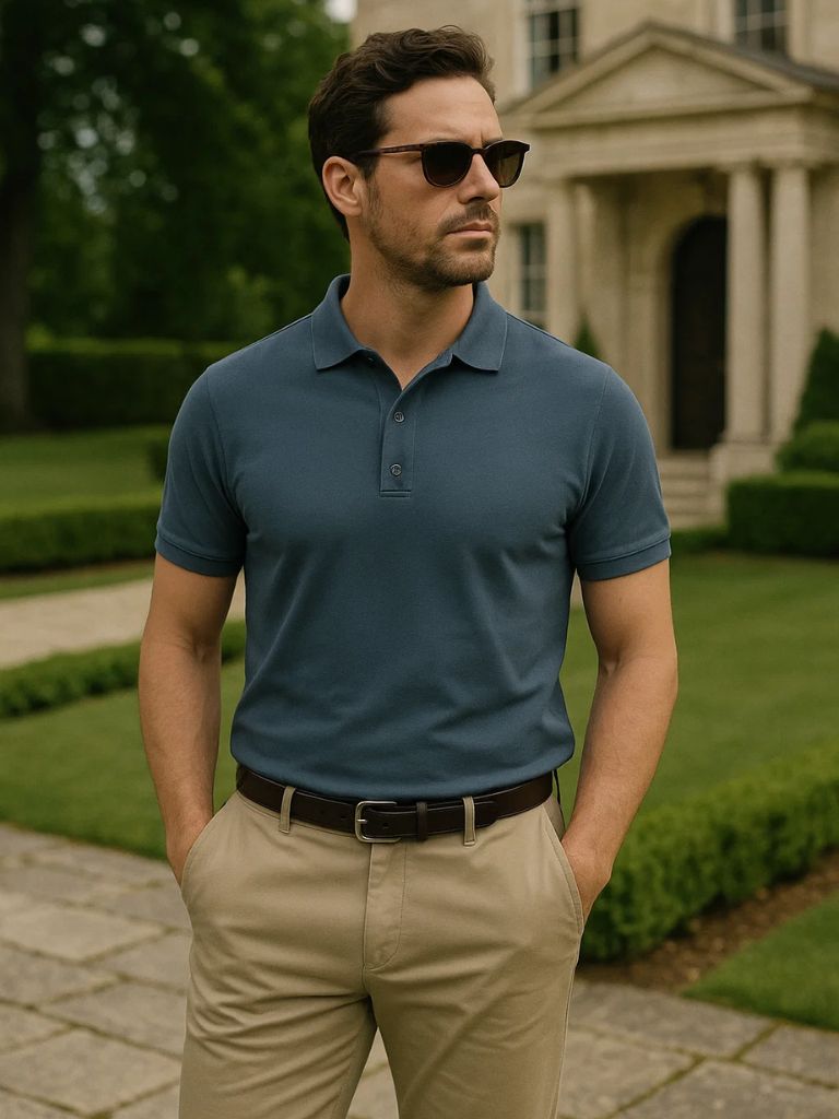 Ronald | Klassieke katoenen polo