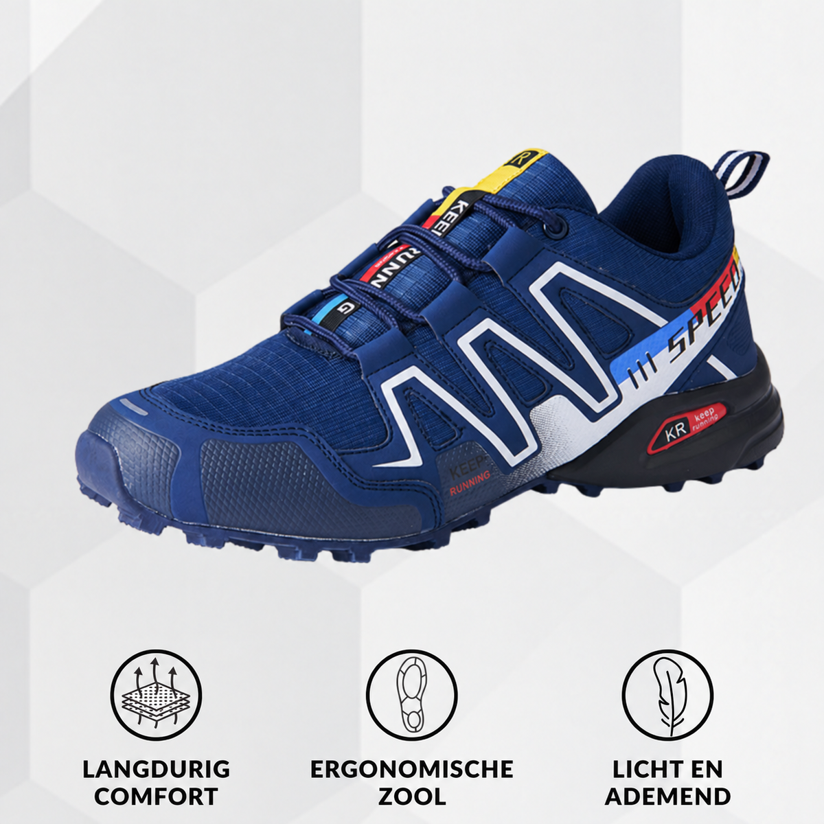 Roos | Ergonomische Comfort-Wandelschoen – Stevige grip en alledaags comfort