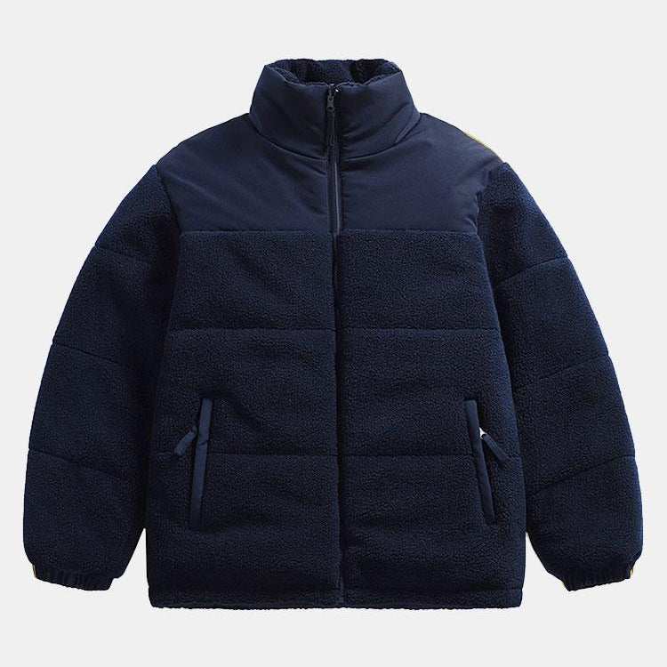 Ruben | Omkeerbare teddy puffer jas