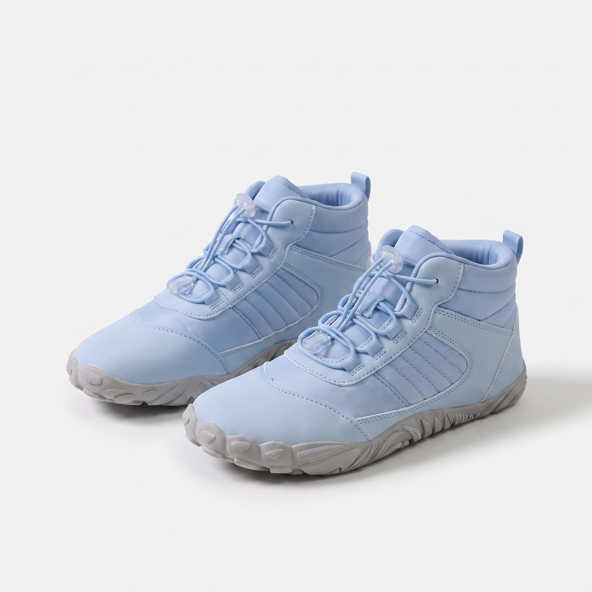 Sanne | Barefoot enkellaars zonder veters met brede teenbox