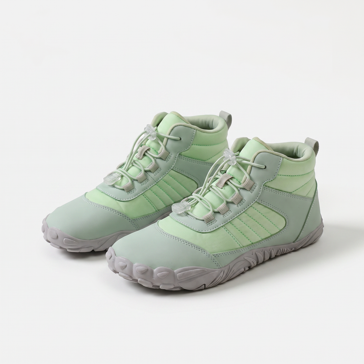 Sanne | Barefoot enkellaars zonder veters met brede teenbox