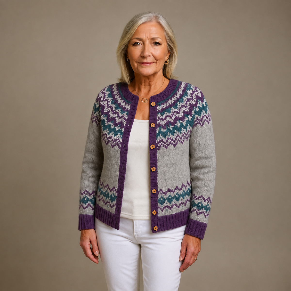 Sanne | Vintage IJslands vest