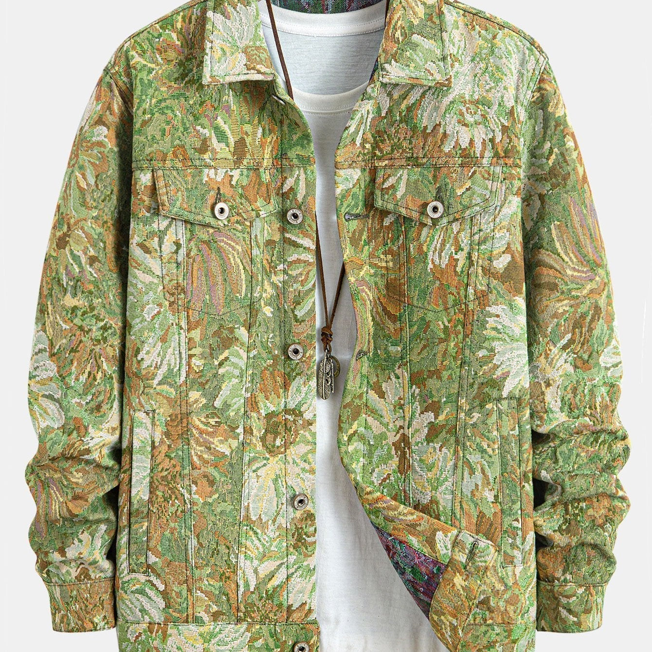 Siem | Jack met geschilderde bloemenprint