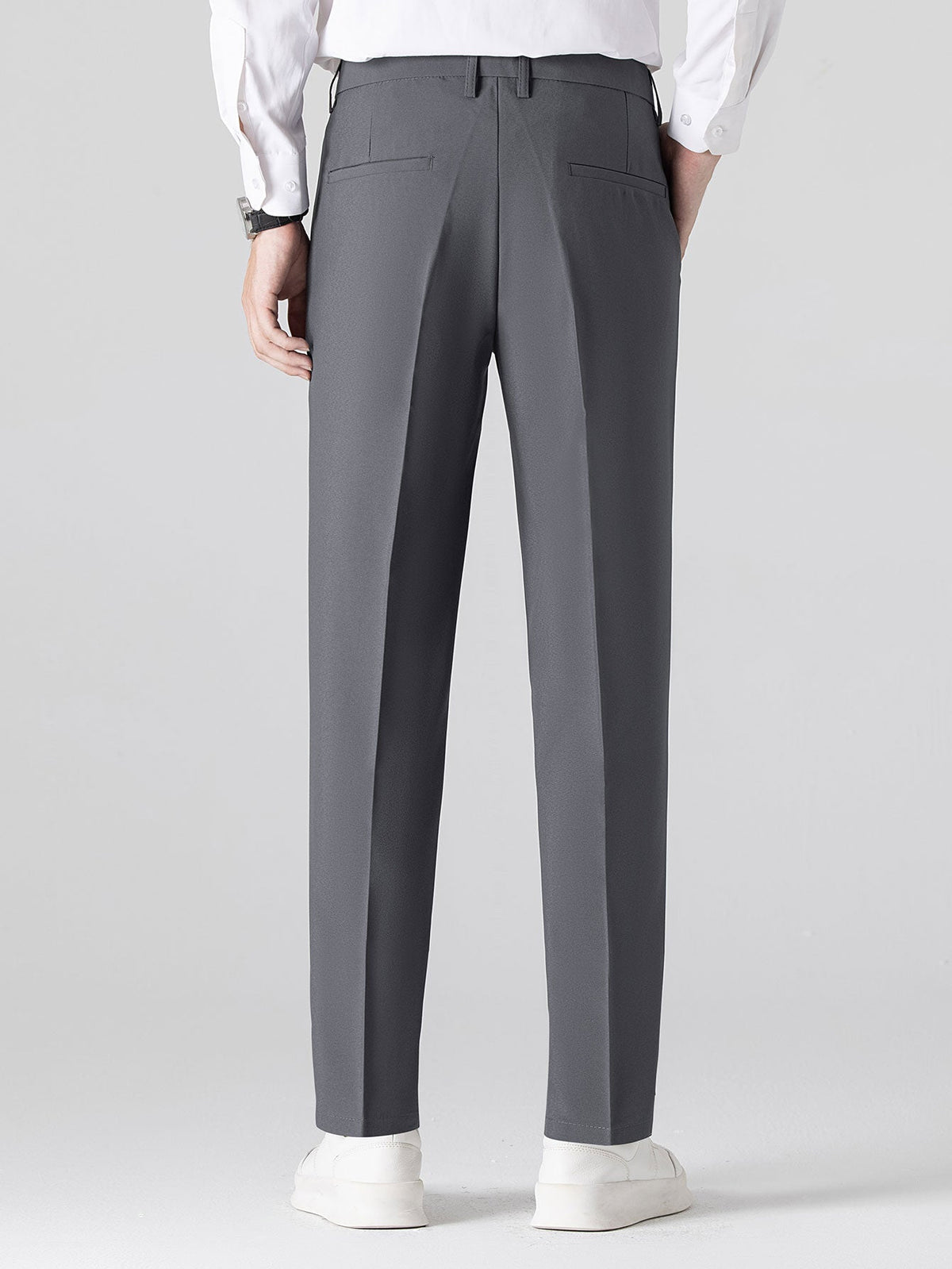 Sjoerd | Slim fit taps toelopende pantalon