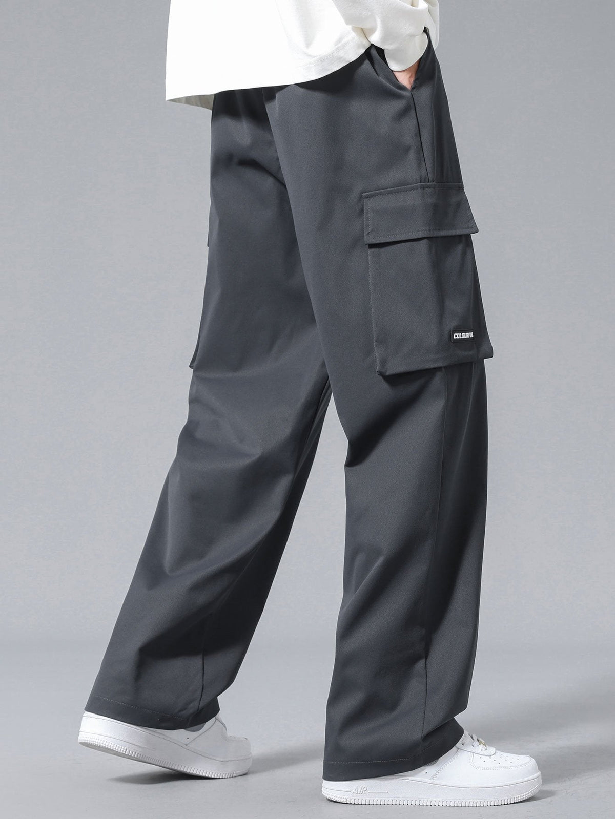 Stefan | Cargo broek met trekkoord