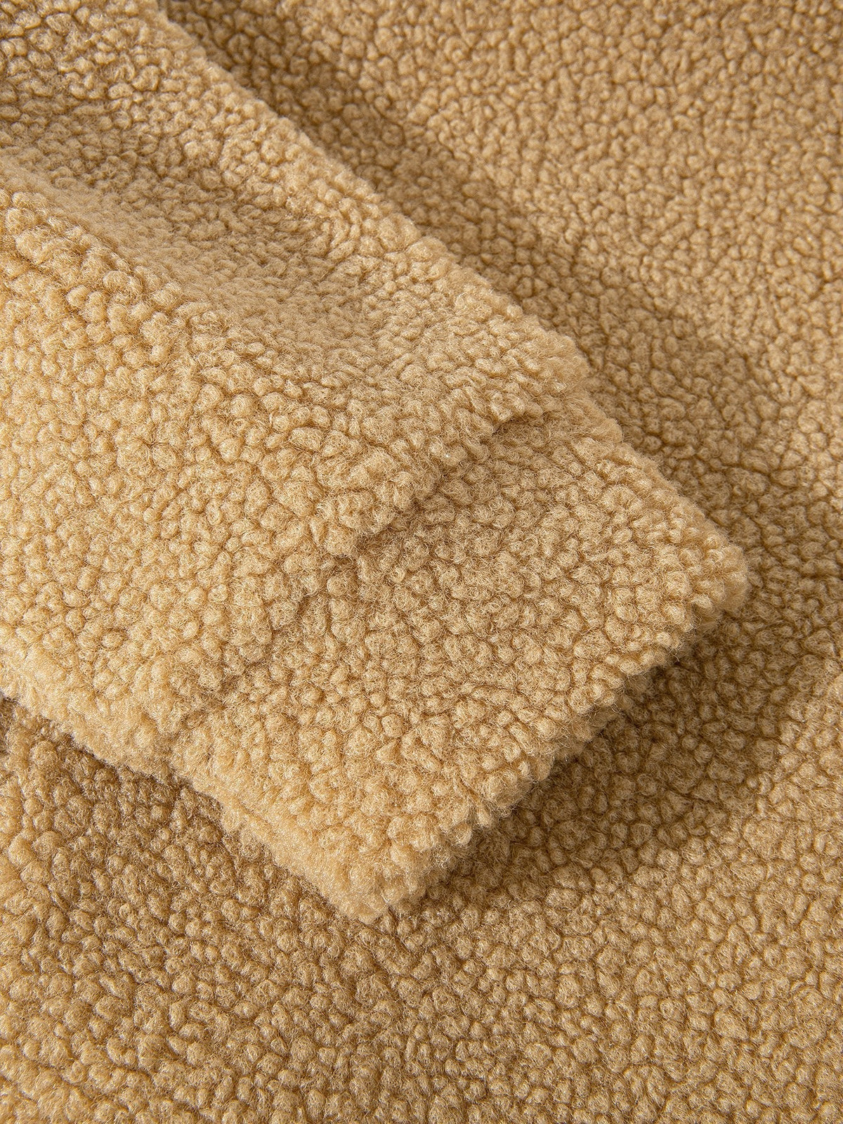Stijn | Teddyfleece jas met kleurblokken