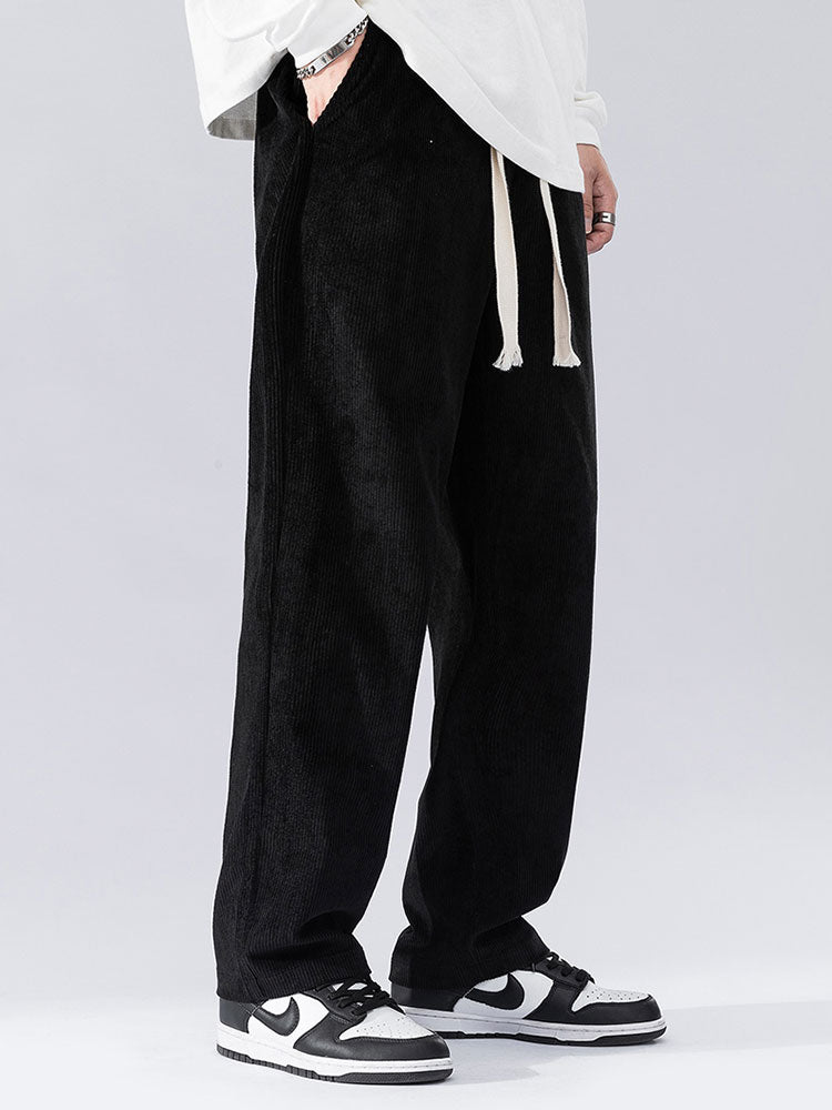 Sven | Corduroy straight leg broek