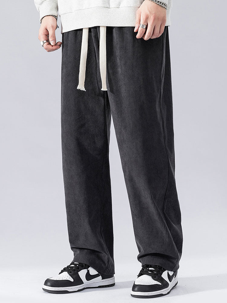 Sven | Corduroy straight leg broek